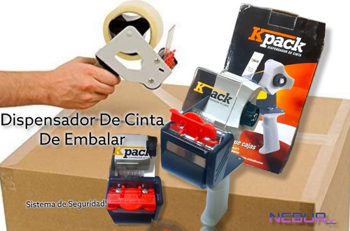 Imagen 2 de 2 de Dispensador De Cinta Embalaje