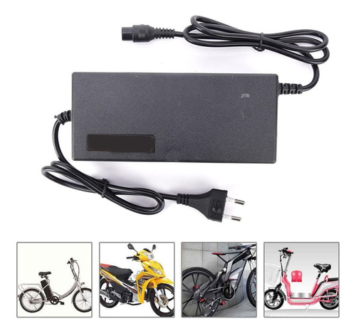 60v 12ah Universal Scooter Eléctrico Cargador E-bicicleta Po