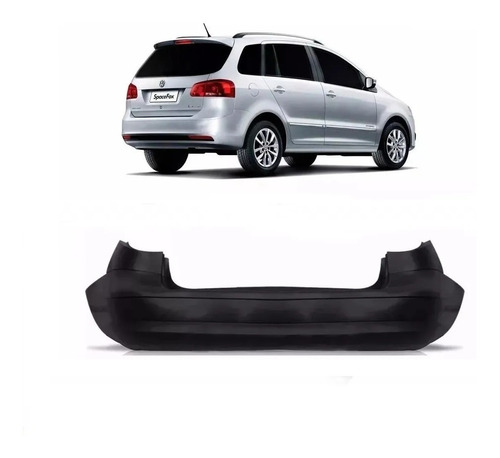 Paragolpes Vw Suran Trasero 2010 2011 2012 2013 14 Importado