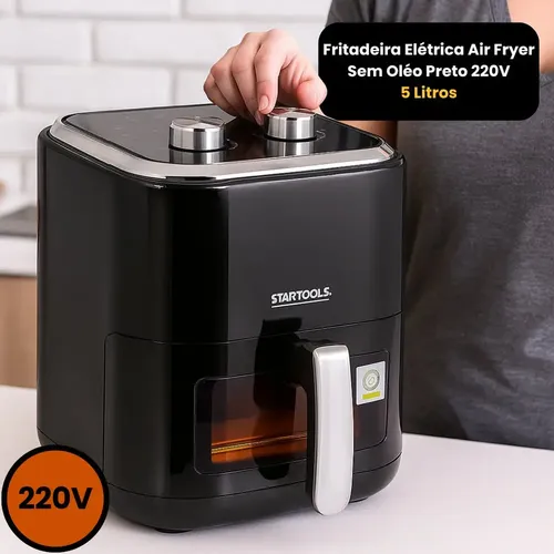 Fritadeira Mondial Air Fryer 1350W 5 Litros