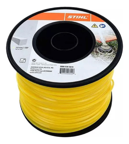 Rollo De Tanza Stihl 3.0 Mm Pentagonal 203 Mts - Made In Usa