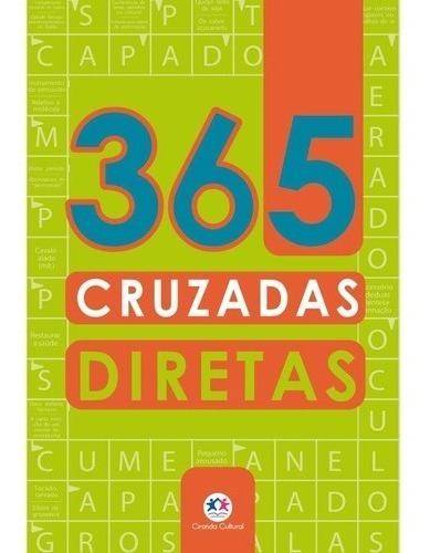 Imagem 4 de 4 de Livro 365 Caça Palavras Cruzada Jogo Nível Fácil Difícil