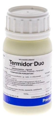 Termidor Duo Insecticida 250 Ml Alfacipermetrina