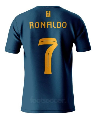 Jersey Playera Al Nassr Ronaldo Local,vista,tercera 23/24