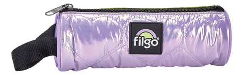 Cartuchera Escolar Filgo Keiway Aesthetic Matelaseado Violet