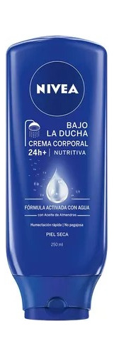 Nivea Cuidado Corporal Bajo La Ducha Nutritiva Crema 250ml