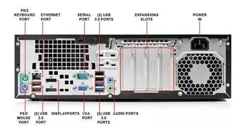Cpu Hp Elitedesk 800 Core I5 4ªg 4gb Ssd 240gb Dvd Wifi