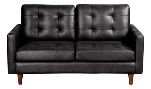 Sofa Napoles 2 Cuerpo Cuero Kentucky - Latam Home