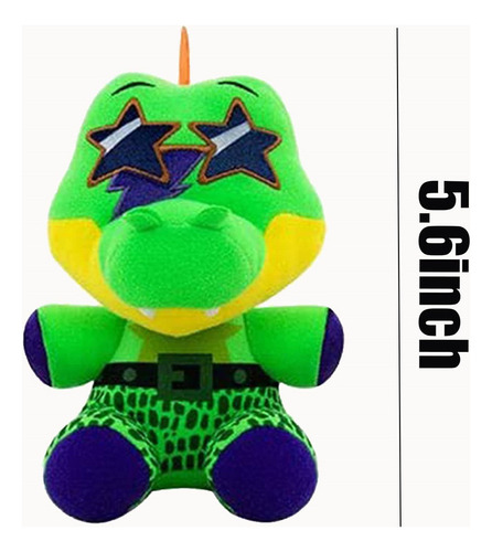 5 Piezas De Fnaf Security Breach, Peluches Y Animales, Regal