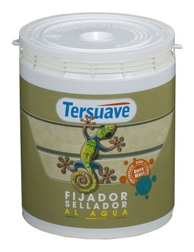 Fijador Sellador Concentrado Al Agua Tersuave Incoloro 10 Lt