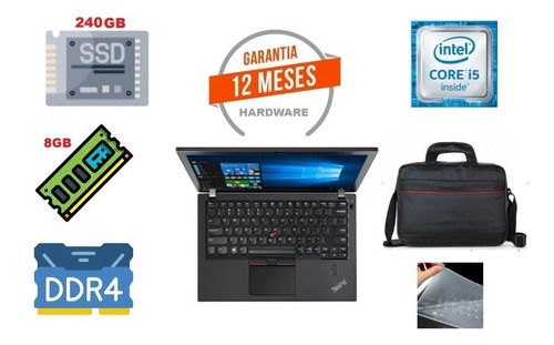 Imagen 3 de 10 de Lenovo Thinkpad X270 I5-6200u 8gb 240gb Ssd Factura 12mesgar