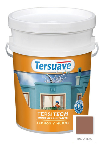 Tersitech Techos Y Muros Impermeable Tersuave 10kg- Davinci