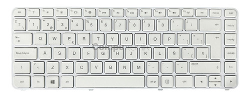 Teclado Hp Pavilion G4-2000 G4-2100 G4-2200 Blanco Español