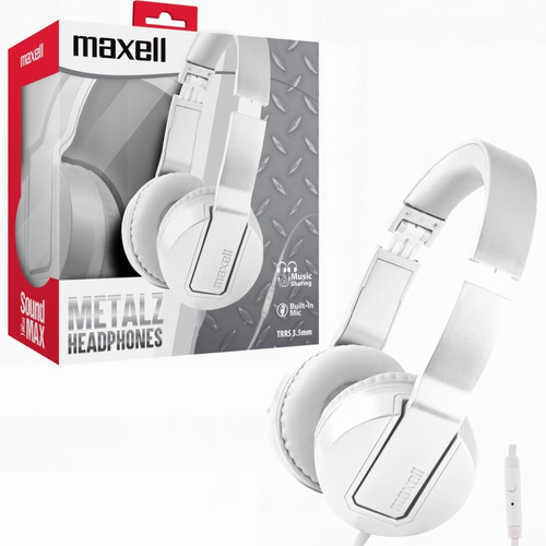 Audífonos Maxell Con Micrófono Solid2 Metalz