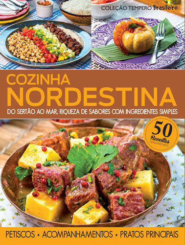 Cozinha nordestina, de a Escala. Série Coleção Tempero Brasileiro Editora Lafonte Ltda, capa mole em português, 2017