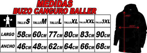 Buzo Canguro Oversize Baller Brand Xclusive
