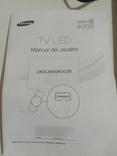 Tv Samsung 32 Pantalla Rota Repuestos O Reparar Funcionando (Usado)