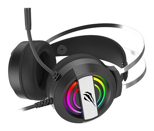 Imagen 3 de 5 de Diadema Havit Gamenote H2026d Rgb Microfono Omnidireccional