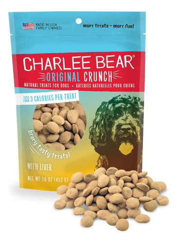 Charlee Bear - Premios Original Crunch Naturales Para Perro,