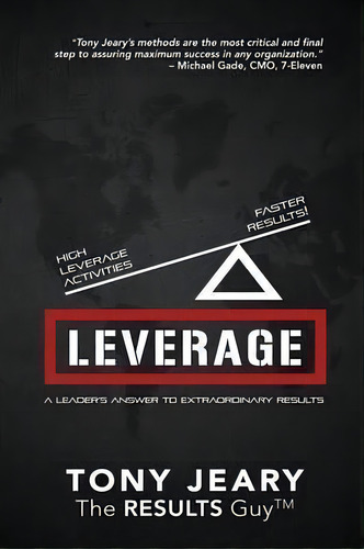 Leverage, De Tony Jeary. Editorial Clovercroft Publishing, Tapa Blanda En Inglés