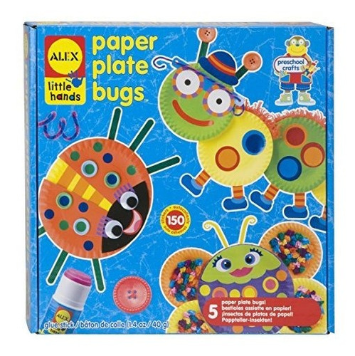 Manualidades - Alex Toys Little Hands, Bichos En Platos De P