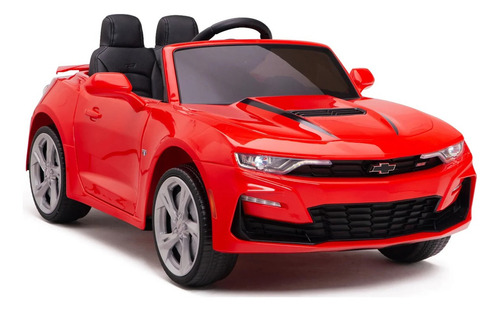 Montable Eléctrico Camaro 12v Con Licencia (gm) Color Rojo
