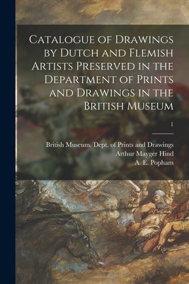 Libro Catalogue Of Drawings By Dutch And Flemish Artists ...