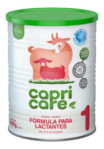 Capricare 1 Formula Para Lactantes C/400g.