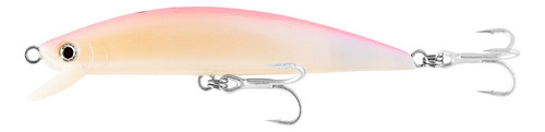 Isca De Pesca Artifical Nelson Nakamura Bora 14 Cor 118 - Opaca Rosa Ika Com 2 Ganchos Do 14cm X 27g Para Uma Profundidade Máxima De 1m