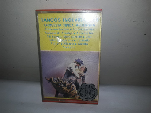 Fita K7 Tangos Inolvidables Orquestra Argentina 1986