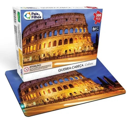 Puzle Colosseum Rome de 500 piezas para padres e hijos