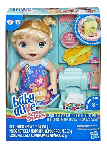 Baby Alive Bebé Comiditas Rubia + Envío - Hasbro / Updown