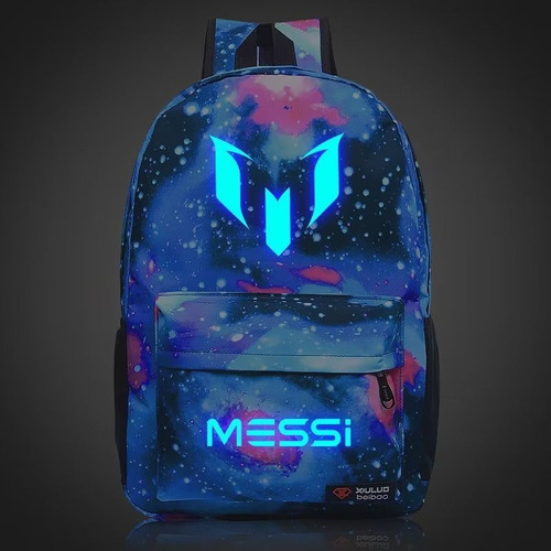 Nuevas Mochilas Escolares Luminosas Mochila Deportiva Messi