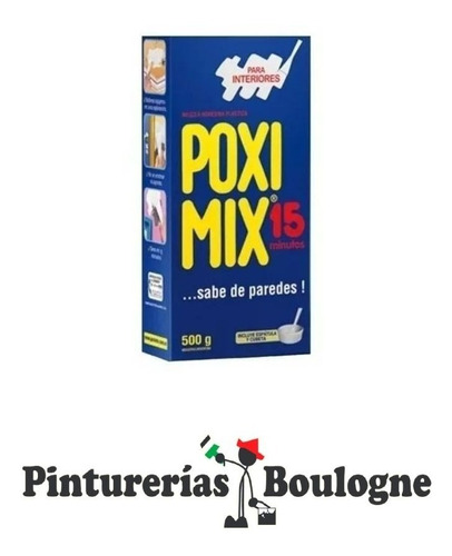 Poximix Repara Grietas 500gr. Pinturerias Boulogne