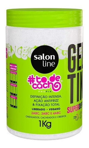 Gelatina #todecacho Não Sai Da Minha Cabeça 1 Kg Salon Line