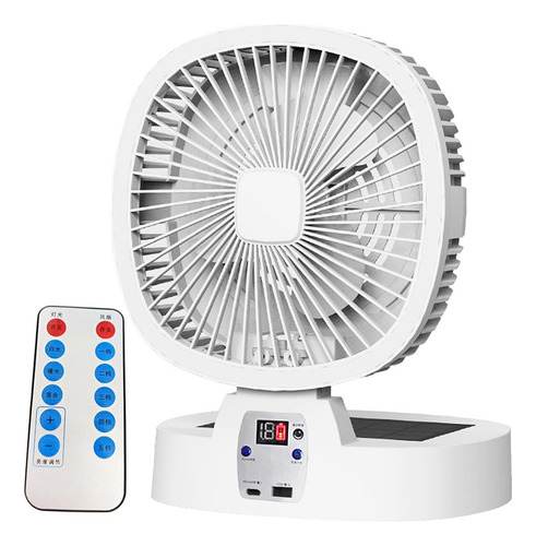 Ventilador Para Acampar Al Aire Libre, Ventilador 10000mah