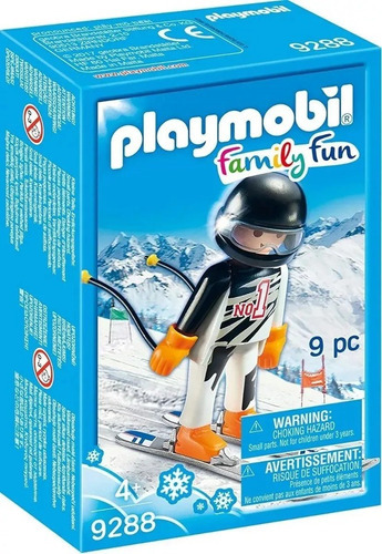 Playmobil Family Fun 9288 - Esquiador Deporte Invierno