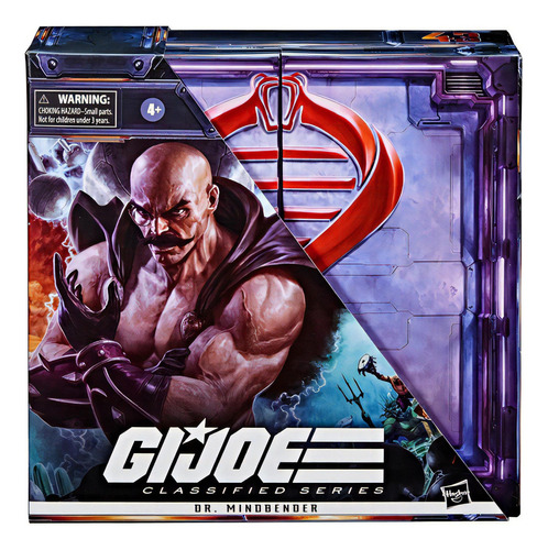 Figura de Dr. Mindbender Sdcc de la serie clasificada de Gi Joe, 15 cm