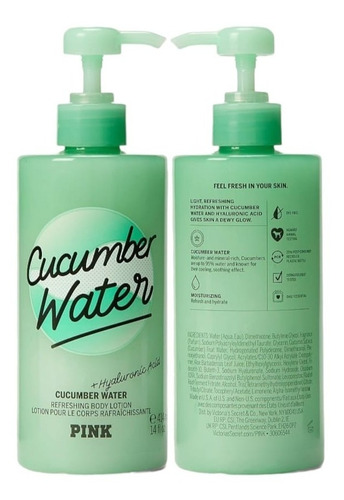 Cucumber Water Refreshing Crema Pink De Victoria's Secret