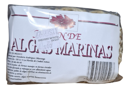 Jabón Con Algas Marinas