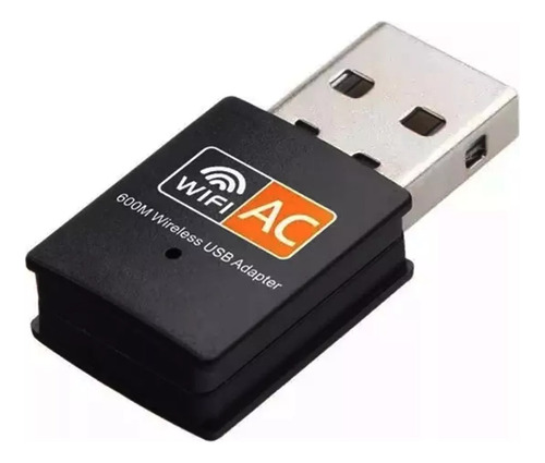 Usb Wifi Adaptador 5ghz 600mbps Wireless 5g Ac Receptor