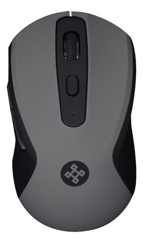Naceb Tecnología Mouse Inalámbrico NA-0116 Diseño Ergonómico Cómodo Alcance de Hasta 10 M. 2.4 GHZ Incluye Pilas AA Color Gris