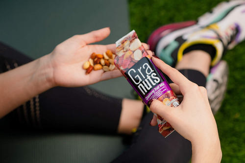 Mezcla De Frutos Secos Y Arándanos Snack 4 Paquetes 50 G