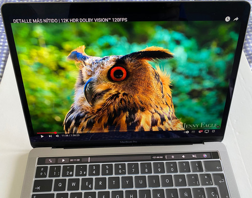 Macbook Pro 13 2019 Core I7 16gb 512sdd Touch Bar Sequoia 15 Gris Espacial 498 Ciclos (Reacondicionado)