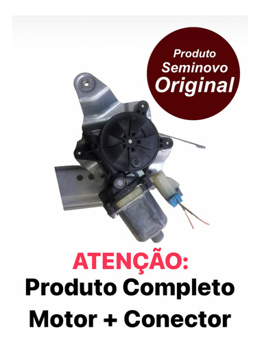 Máquina Vidro Elétrico Traseira Esquerda Com Motor Cobalt