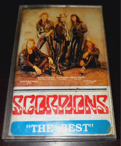 Scorpions/yhe Best/ En Casete De Audio De Colección Original