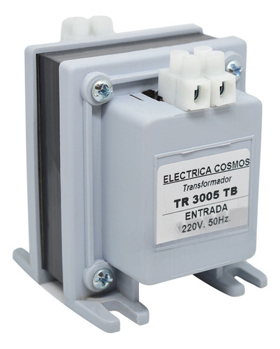 Transformador Cosmos 220/24v 50w Con Tapas Y Bornera Pack X3
