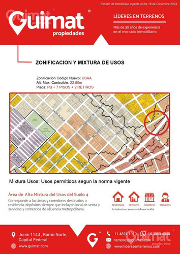 Excelente Terreno Juan B. Justo Esquina Concordia - Lideres En Terrenos