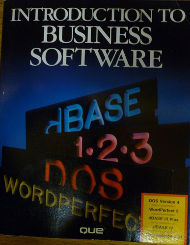 Introduction To Business Software - Fox; Metzelaar; Noble