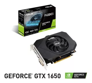 Tarjeta de video Nvidia Asus Phoenix GeForce GTX 16 Series GTX 1650 PH-GTX1650-O4GD6 OC Edition 4GB